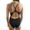 thumbnail image 2 of ARENA Women's Carbonite Light Drop Back One Piece Swimsuit, Black, 32, 2 of 2