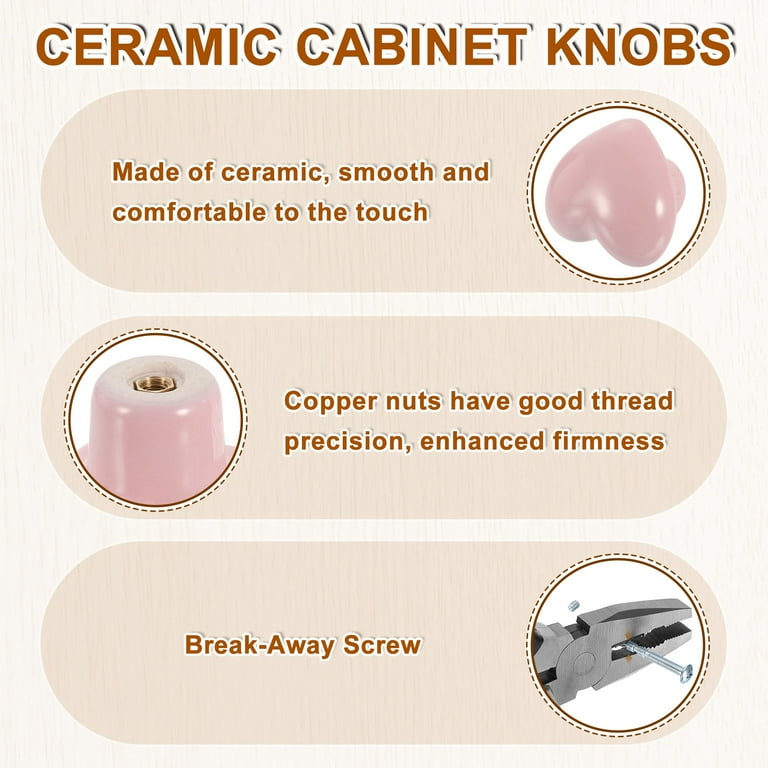 light pink dresser knobs Cabinet Knobs & Drawer Knobs | Pink