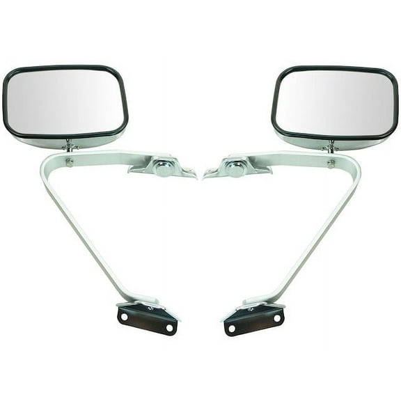 Door Mirror Set 2 Piece - Compatible with 1983 - 1992 Ford Ranger 1984 1985 1986 1987 1988 1989 1990 1991