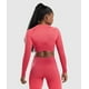 thumbnail image 2 of Crop Top GymShark Adapt Ombre Seamless Long Sleeve, 2 of 5