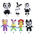 thumbnail image 3 of Bendy Plush Black & White Bendy And The Ink Machine Stuffed Toy, 3 of 5