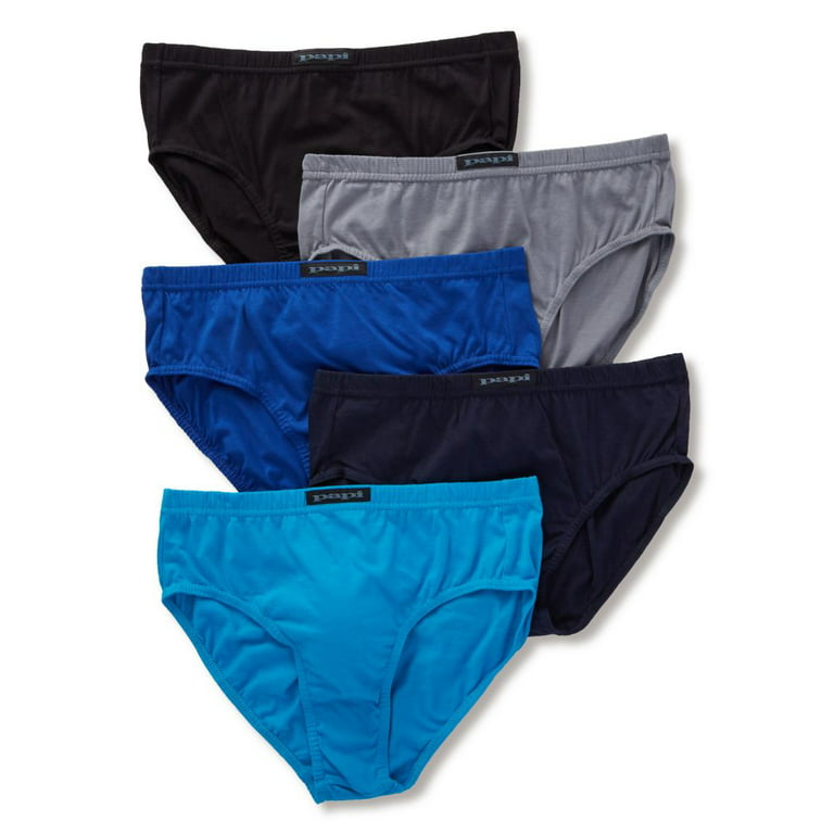 PAPI MEN UNDERWEAR PACK X5 - 137 TURQ SOLIDS - SMALL - LOW RISE