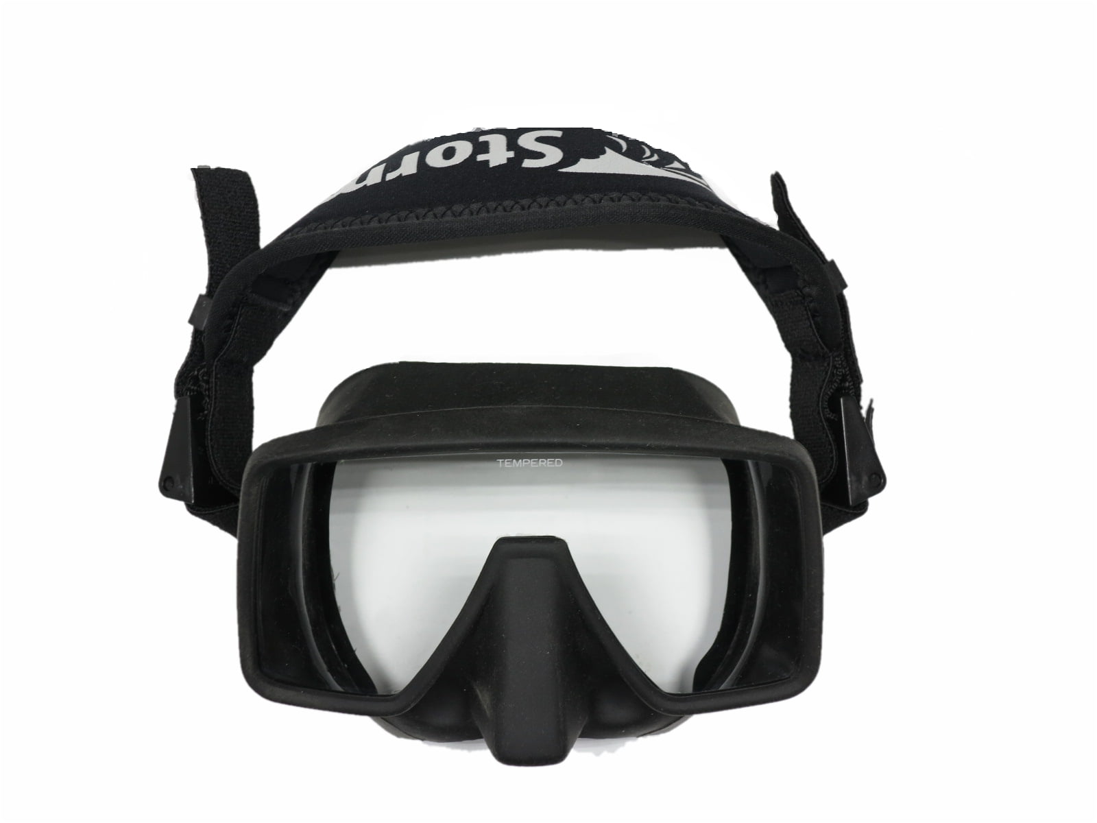 storm mk1 frameless technical scuba diving mask black