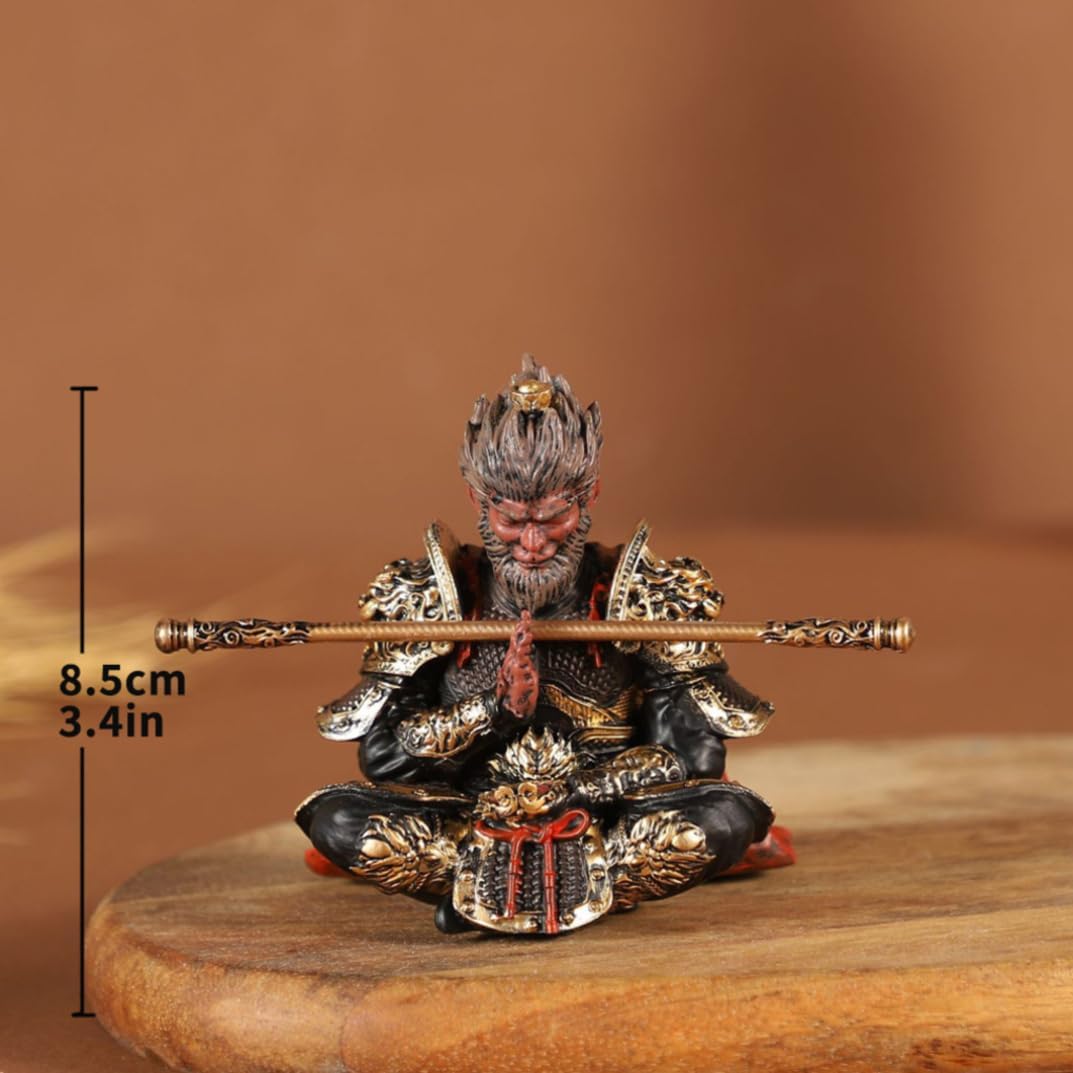 New Monkey King (Copper Ver) Character Anime Model Statue Action Figures Desktop Ornament Popular Decorations Fan Souvenirs Creative Gift Collectable