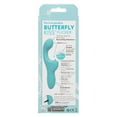 thumbnail image 3 of CalExotics Rechargeable Butterfly Kiss Flicker G-Spot Vibrator, Blue, 3 of 5