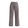 thumbnail image 4 of Hinvhai Jeans for Men Straight Leg Button, Mens Wide Leg Jeans, Loose Trendy Denim Pants with Pocket Gray XXXL(XXXL), 4 of 9
