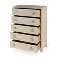 thumbnail image 4 of Bar Harbor 5 Drawer Raffia Dresser in Natural  5707362, 4 of 7