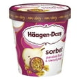 thumbnail image 5 of Haagen-Dazs Passion Fruit and Sweet Pear Sorbet, 14 fl oz, 5 of 11