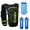 Black with 2*500ml Flask + 1.5L Bladder, variant on 5L Lightweight Hydration Pack Running Vest with 2*250ml Soft Flask & 1.5L Water Bladder(Black)