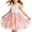 Floral, variant on Toddler & Little Girls Princess Tulle Dress, Sleeveless Lace Flower Girl Dress with 3D Butterflies, Rainbow Gradient Sequin Tutu Dress for Birthday Party, Wedding, Pageant, Holiday Performance