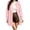 Pink #46, variant on Women's Hooded Cardigan Jacket Long Loose Open Front Fleece Coat Fall Winter Cable Knit Causal Jacket, L