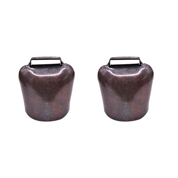 BRIGHTFUFU 2 piezas Thicken Small Tinkle Bells Colgante Shepherd Bell Accesorios para la cría de mascotas Campana para colgar Suministros de decoración para oveja, caballo, vaca