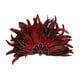thumbnail image 2 of Diadema de plumas con lentejuelas y plumas multifuncional para carnaval y cosplay. rojo, 2 of 9