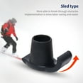 thumbnail image 2 of Naturegr Lightweight Plastic Ski Glides High Strength Lightweight Scratch-resistant Sled Glides for Assist Walker, 2 of 8
