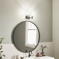 thumbnail image 2 of 45573BK Kichler Lighting Shailene - 2 Light Bath Vanity Approved for Damp Locations - with Transitional inspirations - 8.25 inches tall by 12.5 inches, 2 of 10