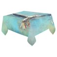 thumbnail image 1 of BSDHOME Bird Cotton Linen Tablecloth 52x70 inches Tablecover Desk Table Cloth For Dining Room, Tea Table, Picnics, Parties, 1 of 5