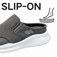 thumbnail image 5 of CHICVOMEY Mules for Men Woven Mesh Soft Sole Casual Non Slip Lightweight Slip On Shoes for Daily Home Office Comfortable, 5 of 7