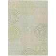 thumbnail image 2 of Addison Rugs Chantille Indoor/Outdoor Transitional Circles Aloe Washable Rectangle Rug, 8' x 10', 2 of 6