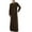 Brown, variant on Samickarr Kaftan Dresses For Men Nightshirt Long Sleeve Sleepwear Robe For Man Kaftan Thobe Men's Muslim Gown Medium Long Sleeve Standing Neck Button Home Suit Comfortable Loose Sleeping Dress Gown
