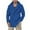 Blue, variant on Mens Jackets Classic Hooded Notched Double Winter Warm Heavyweight Windbreaker Men Winter Jacket Red XXL
