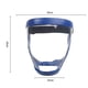 thumbnail image 4 of Máscara protectora facial Equipo de protección facial Trabajo Cubierta facial completa para trabajo Esmerilado Tela filtrante azul 1, 4 of 4