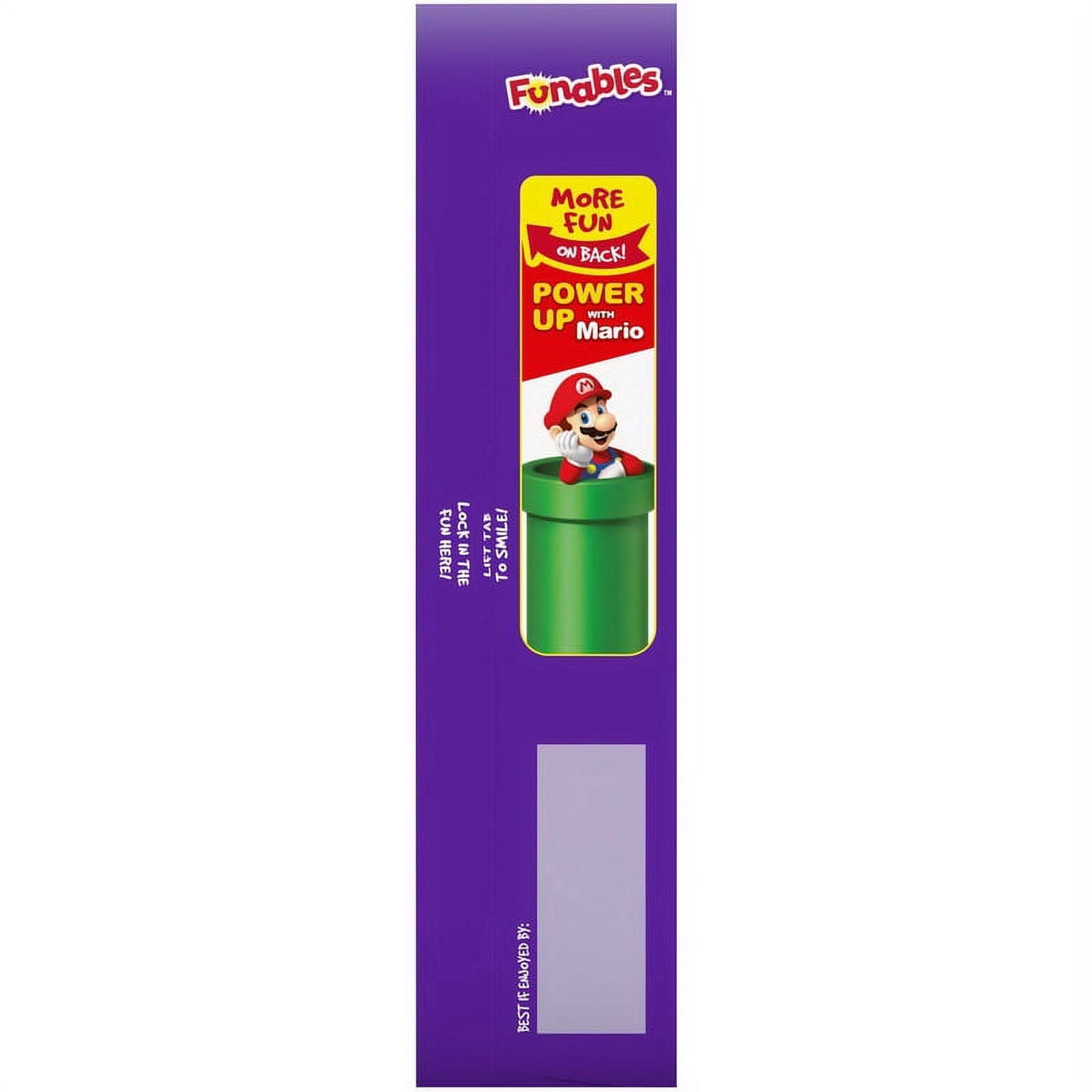 (Price/Case)Ferrara Funables Super Mario Fruit Snacks, 8 Ounces, 8 per case