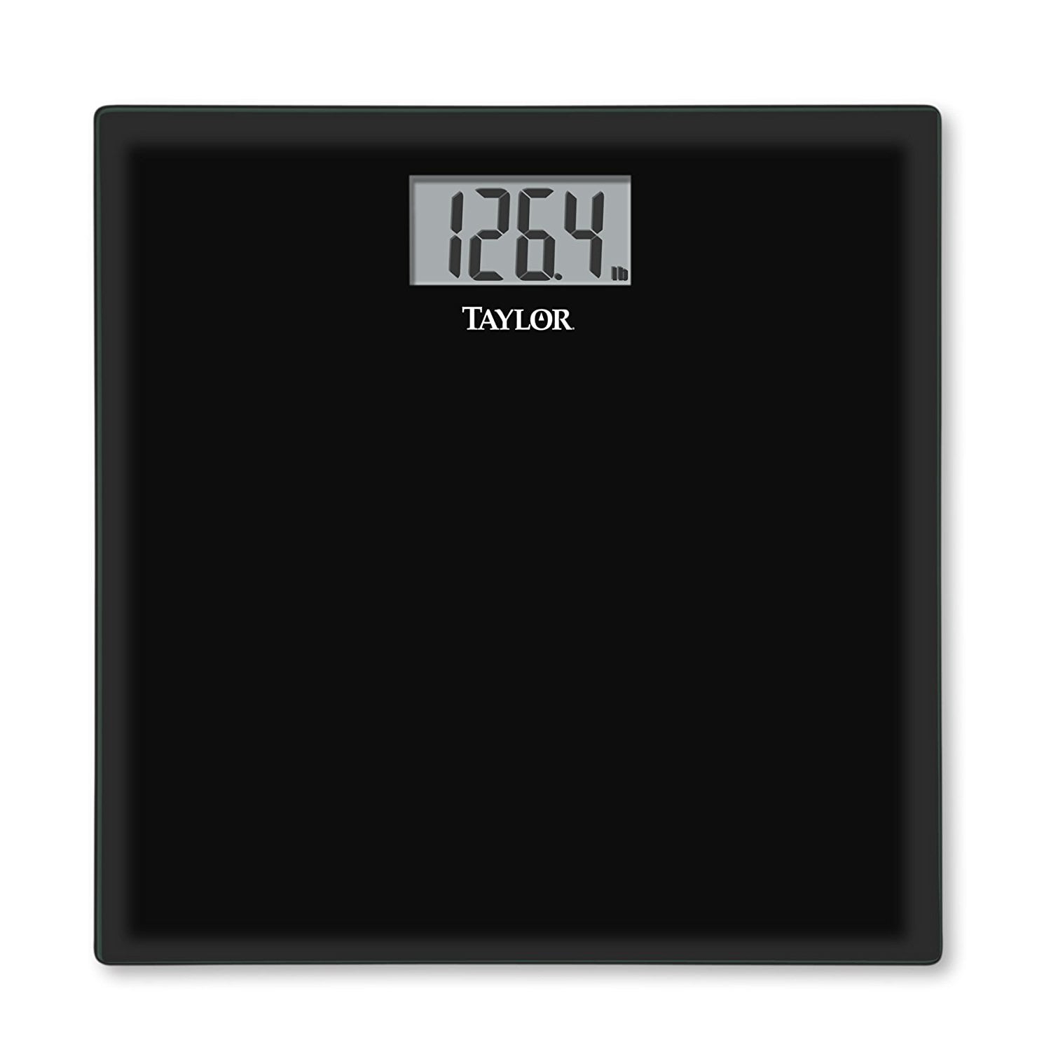 Black Taylor Precision Products Glass Digital Bath Scale 