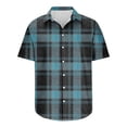 thumbnail image 5 of yillto Big and Tall Shirts for Mens Short Sleeve Buttons down Lightweight Summer Beach Tshirts S-5XL, 5 of 5