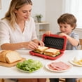 thumbnail image 3 of Microwave Toastie Sandwich Maker, Silicone Grilled Cheese Maker with Non-Stick Tray, Crispy Toast Baking Tool for Sandwiches Fried Eggs, 3 of 9