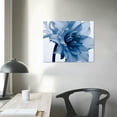 thumbnail image 3 of ONETECH  Blue Abstract Flowers Giclee Canvas Prints Wall Art Modern Pictures Artwork for Living Room Bedroom and Home Decorations, 3 of 4