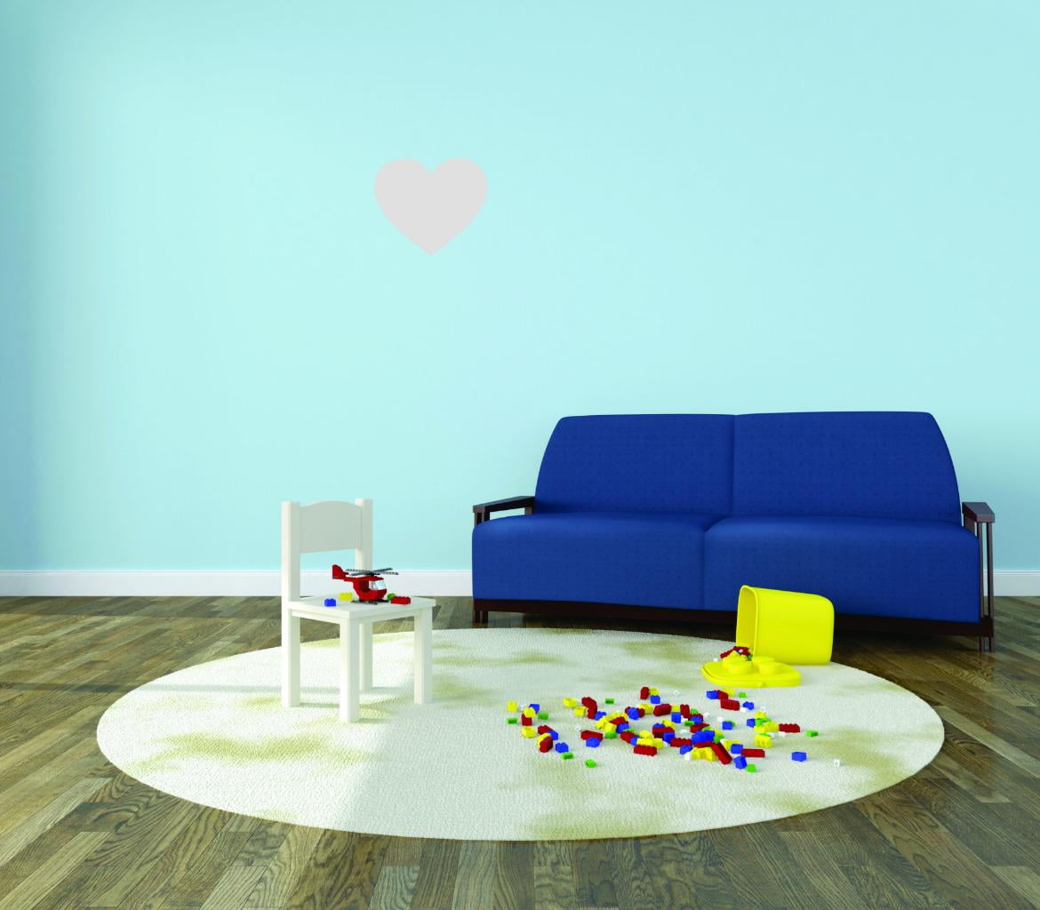 Decal Peel & Stick Wall Sticker Heart Home Decor Picture Art Size 30 Inches x 30 Inches