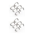 thumbnail image 4 of Decodeary 6pcs Scuba Sidemount Clip Professional Sturdy Swimming Sport Accessories Stainless Steel Small Fixator Clips Fix Clamps 3mm 2Set, 4 of 6