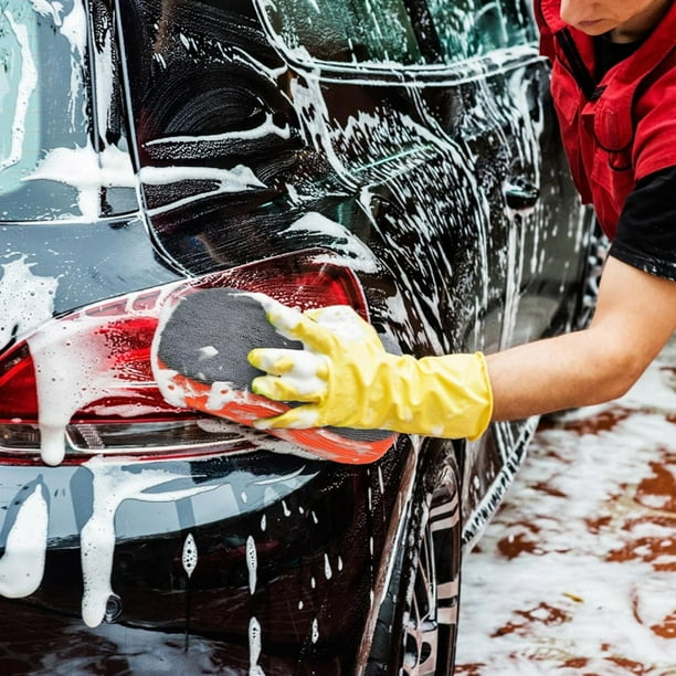 Esponja emergente de esponja de fibra ultrafina, esponja de doble cara de alta densidad que absorbe agua, se puede utilizar varias veces para limpieza de cocina y lavado de automóviles