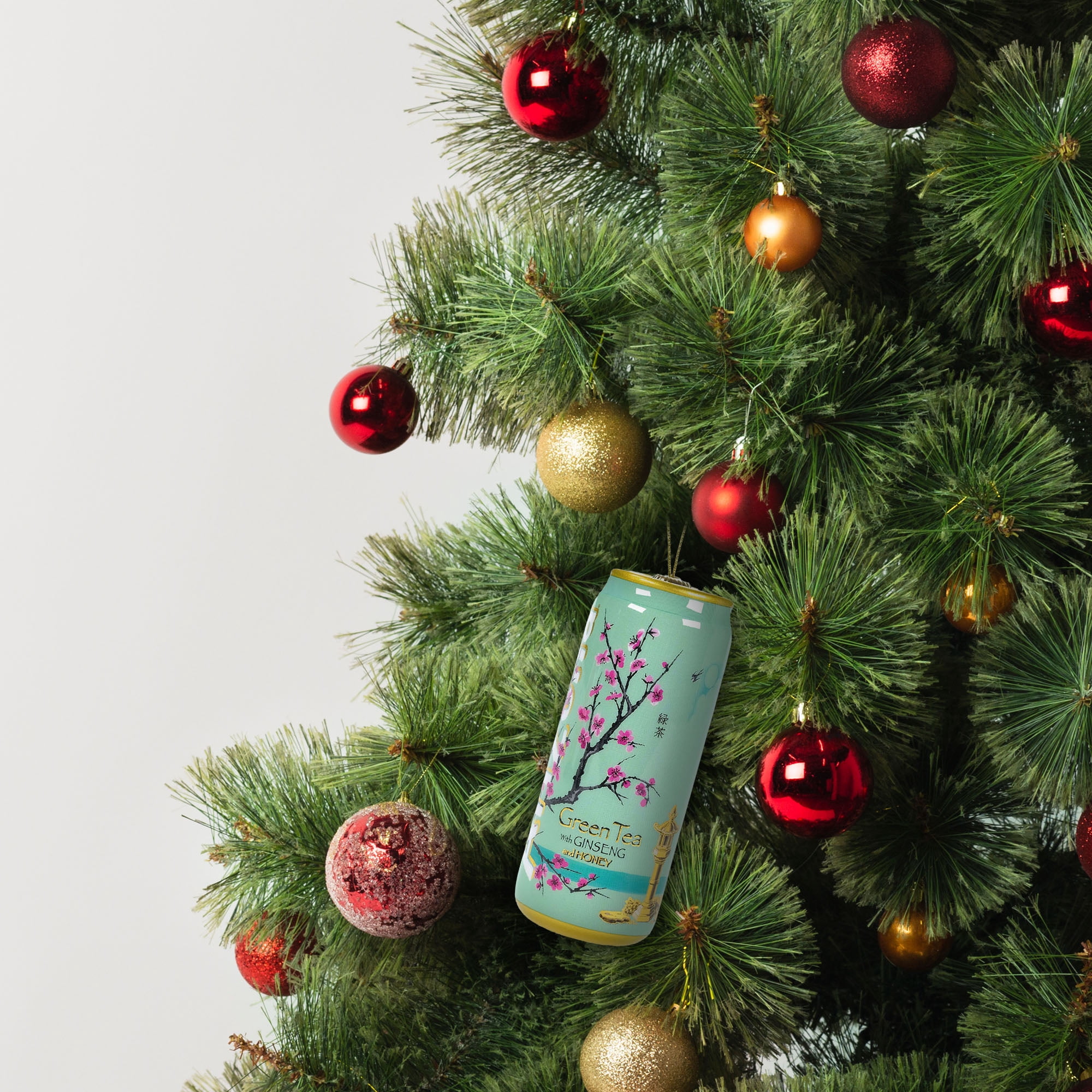 Arizona Green Tea Can Christmas Tree Ornament