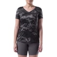 thumbnail image 4 of Athletic Works Women's Core Active Short Sleeve V-Neck T-Shirt, 3-Pack, 4 of 15