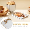thumbnail image 3 of OFFIGAM Resin Serving Platter Dessert Serving Tray Dining Room Hotel Tea Cup Tray, 3 of 11