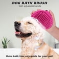 thumbnail image 5 of 2PCS Pet Grooming Tools - Double-Sided Brush for Shedding and Bathing, Suitable for Short/Long Haired Dogs Cats and Horses, Deshedding Dog Brush, Mane & Tail Combs for Horses - Pet Supplies,Pink, 5 of 8