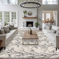 thumbnail image 3 of 5'x7' Area Rugs for Living Room Bedroom, Natural Trees Washable Rug Carpet Runner Indoor Outdoor, Colored Birds on Branches Retro Rustic Non Slip Floor Mats Area Rug for Kitchen, Nursery, 3 of 8