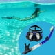 thumbnail image 4 of Máscaras De Buceo Máscaras De Buceo Gafas de buceo de talla única Máscaras de buceo seguras Equipo de buceo (Azul Negro), 4 of 6
