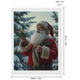 thumbnail image 2 of Diamond Art Kits for Adults - Santa Claus Festive Cheerful 5d Diamond Painting for Adults, Diamond Art for Adults Beginners, Frameless Diamond Painting Kits for Adults for Home Wall Decor, 2 of 7
