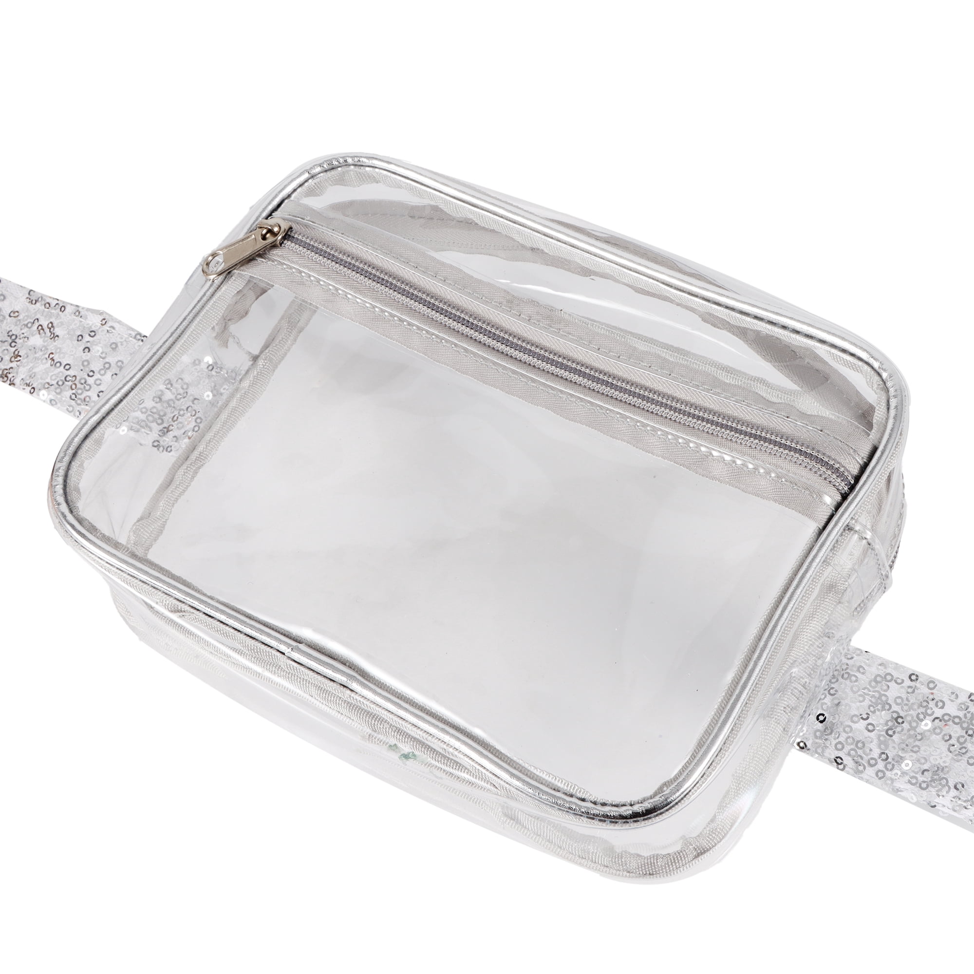 Adjustable Transparent Fanny Pack, Clear, Outdoor & Festival Use, by Way To Celebrate