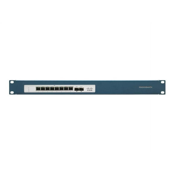Rackmount.IT RM-CI-T3 - Rack mounting kit - jet black, RAL 9005 - 1U - 19" - for P/N: MS120-8-HW