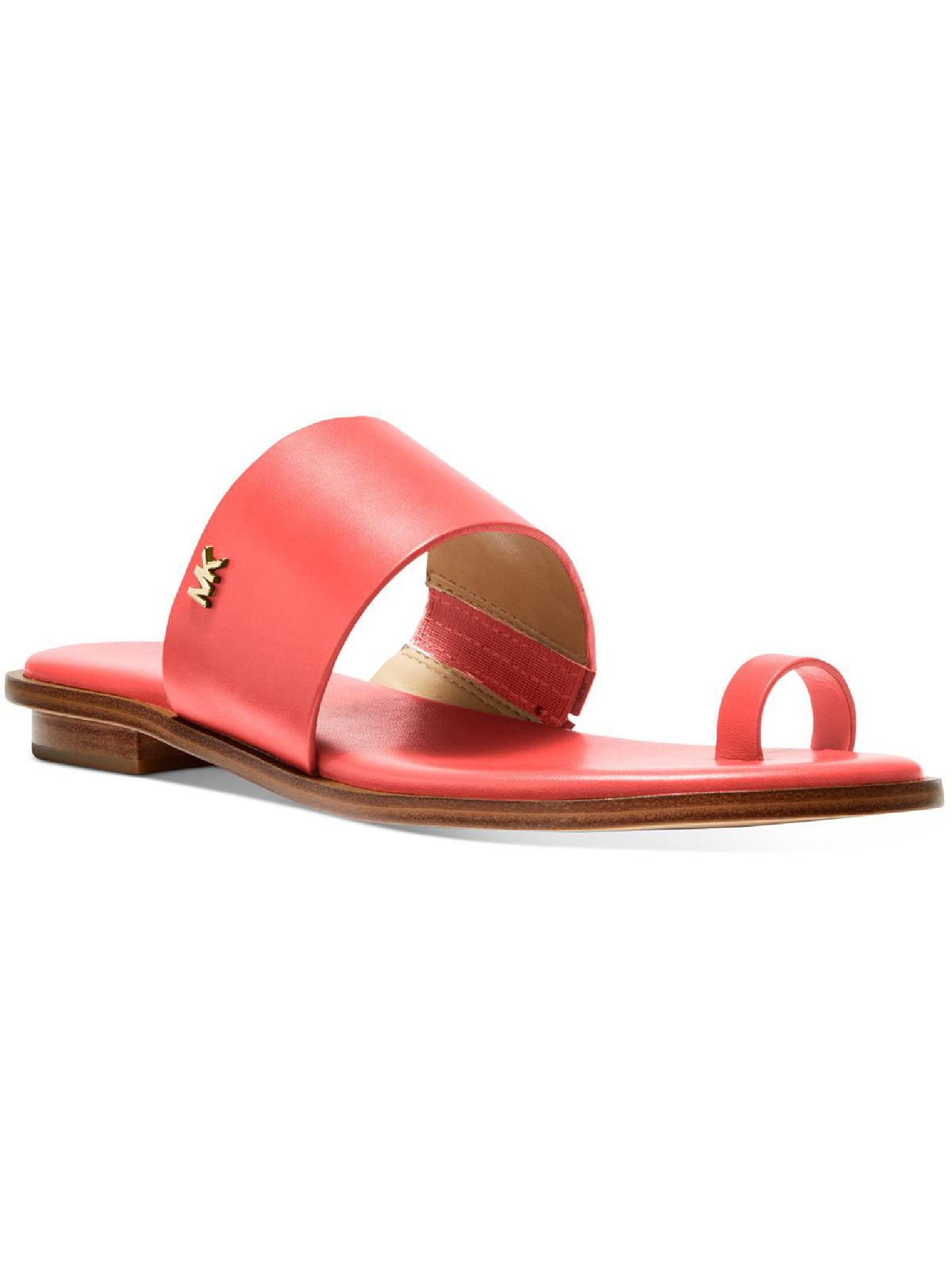 Patti Leather Slide Sandal | Michael Kors