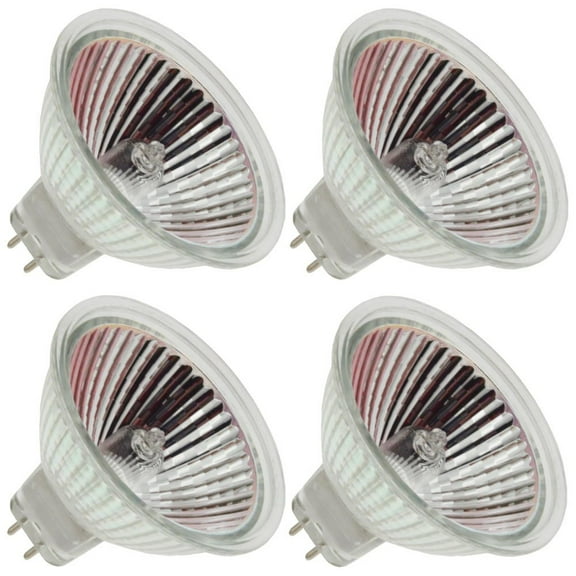 Industrial Performance EXZ, 50 Watt, MR16, Bi-Pin (GX5.3) Base Light Bulb (4 Bulbs)