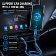 thumbnail image 6 of USB C to USB C Cable, 3-Pack Braided 100W Fast Charging Cable [3.3FT+6.6FT+10FT], Type C Charger Cord for iPhone 17 16 15, Samsung S26 S25 Ultra, MacBook, iPad and More, 6 of 9