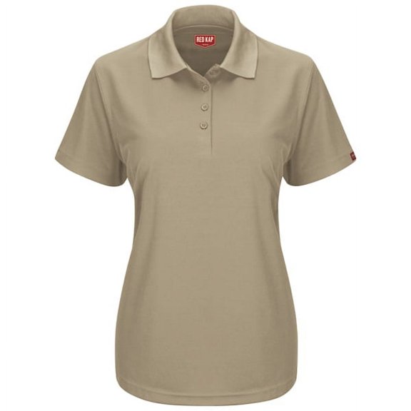 Red Kap® Women's Short Sleeve Performance Knit® Pocketless Core Polo
