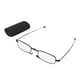 thumbnail image 2 of Gafas de lectura para aliviar la fatiga visual, gafas para presbicia de alta definición con estuche (hombre +100), 2 of 5