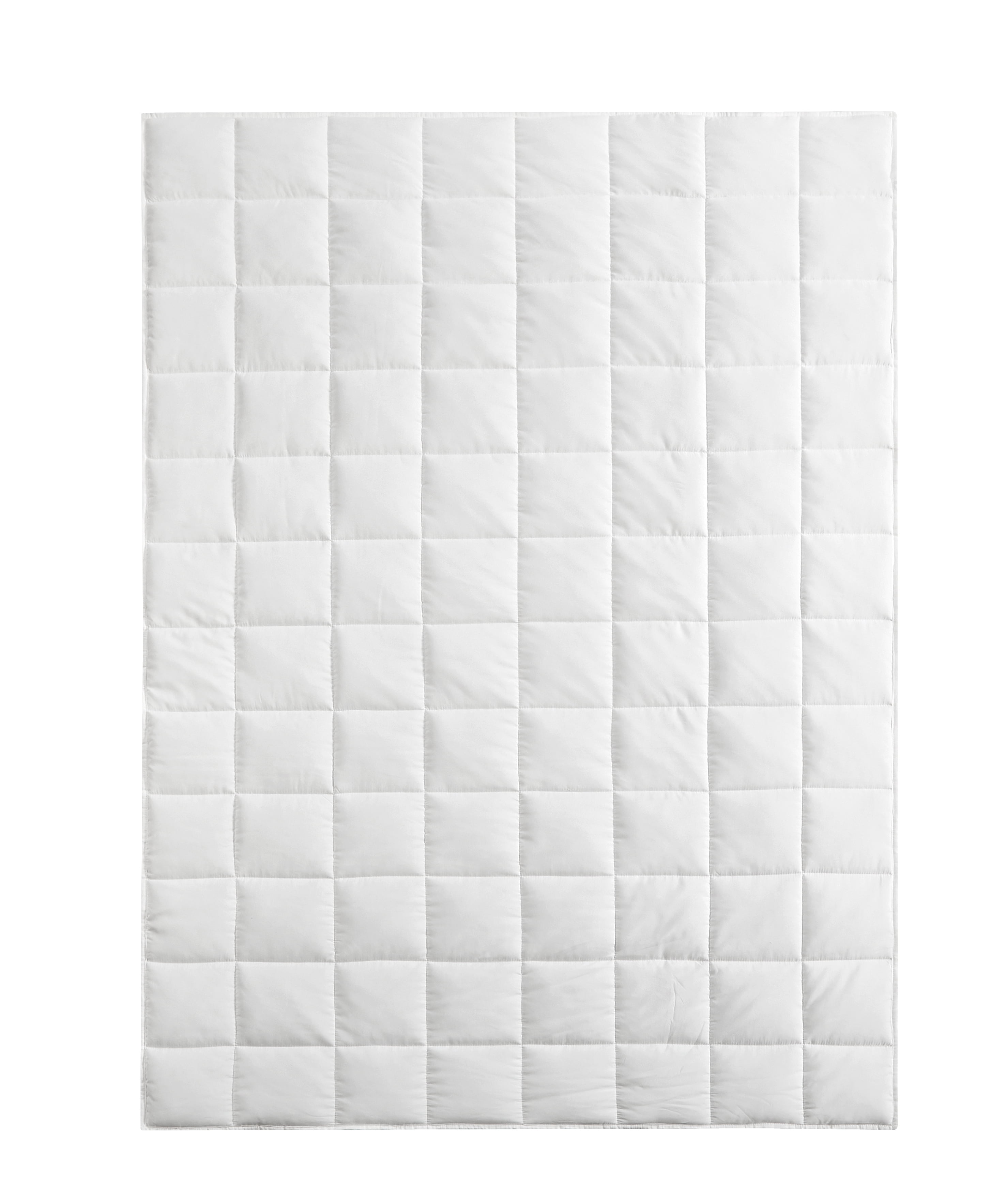 Well Being 12lbSoft Weighted Blanket, Full, White