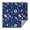 Blue Soccer Elements, variant on Blue Baseball Silhouette Pattern Square Tablecloth,Waterproof Square Table Cover,Wipeable Spillproof Washable Table Cover for Home Kitchen Party Decor 52"x52"(132x132cm)