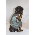 thumbnail image 6 of Nifao Girl in the sun -Sunny day Bronze Statue – Home Office Decor Sculpture, 10"L x 11"W x 21"H, 6 of 12